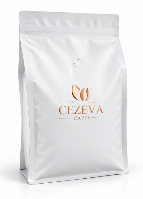 CREMA 1 Kg - Ciocolată neagră · Cacao intensă · Nuci prăjite · Zahăr ars